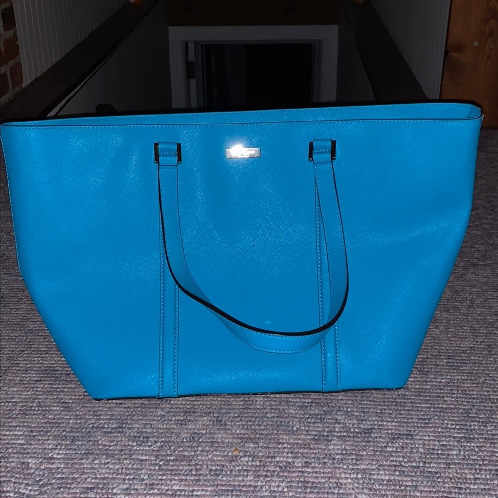 Teal Kate Spade purse